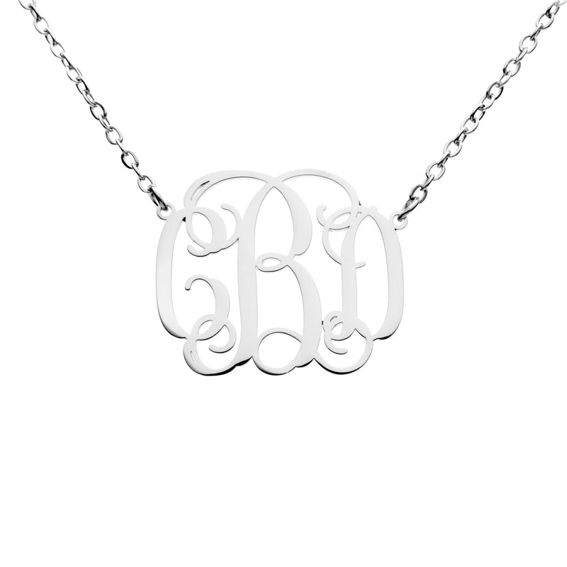 Personalisierbarer Monogramm Anhänger